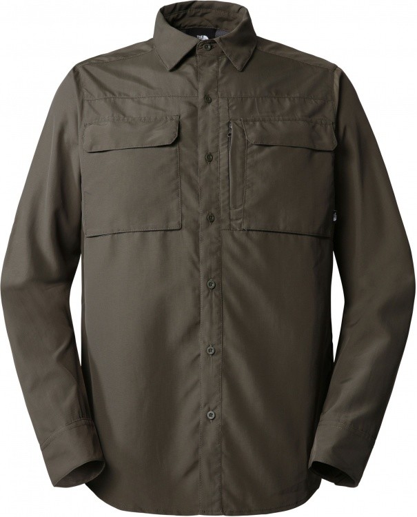 The North Face Mens LS Sequoia Shirt The North Face Mens LS Sequoia Shirt Farbe / color: new taupe green ()
