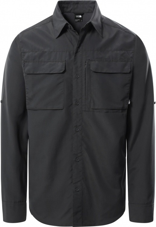 The North Face Mens LS Sequoia Shirt The North Face Mens LS Sequoia Shirt Farbe / color: asphalt grey ()