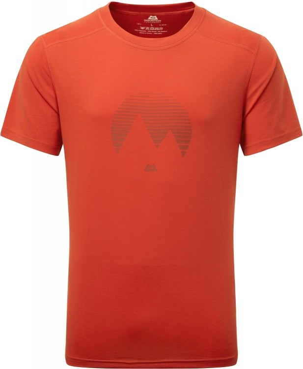Mountain Equipment Headpoint Mountain Tee Men Mountain Equipment Headpoint Mountain Tee Men Farbe / color: red rock ()