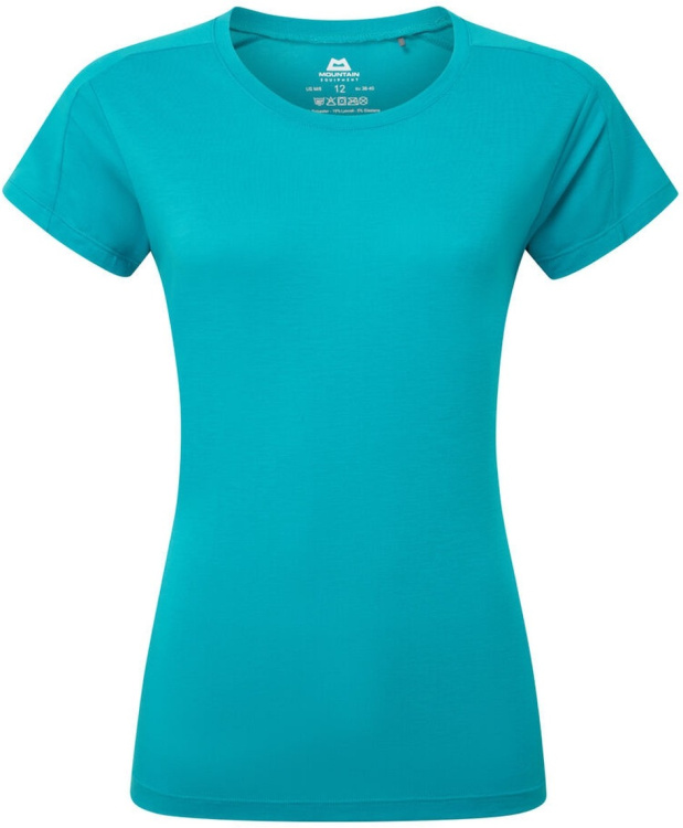 Mountain Equipment Headpoint Womens Tee Mountain Equipment Headpoint Womens Tee Farbe / color: topaz ()