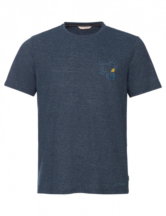 VAUDE Mens Redmont T-Shirt II VAUDE Mens Redmont T-Shirt II Farbe / color: dark sea uni ()