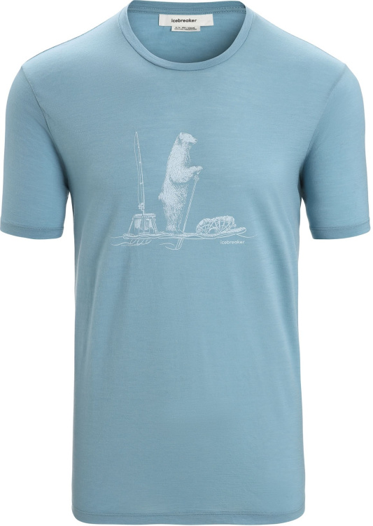 Icebreaker Tech Lite II SS Tee Polar Paddle Icebreaker Tech Lite II SS Tee Polar Paddle Farbe / color: astral blue ()