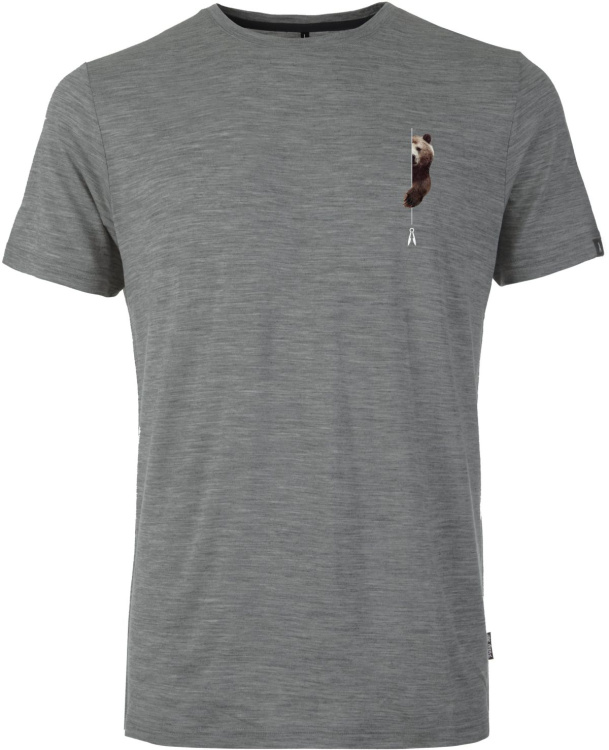 PallyHi T-Shirt Bear Affair Men PallyHi T-Shirt Bear Affair Men Farbe / color: heather pigeon ()