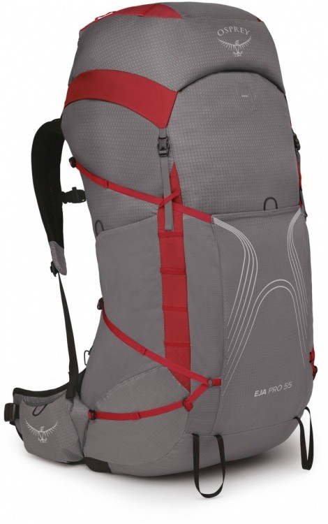 Osprey Eja Pro 55 Osprey Eja Pro 55 Farbe / color: dale grey/poinsettia red ()