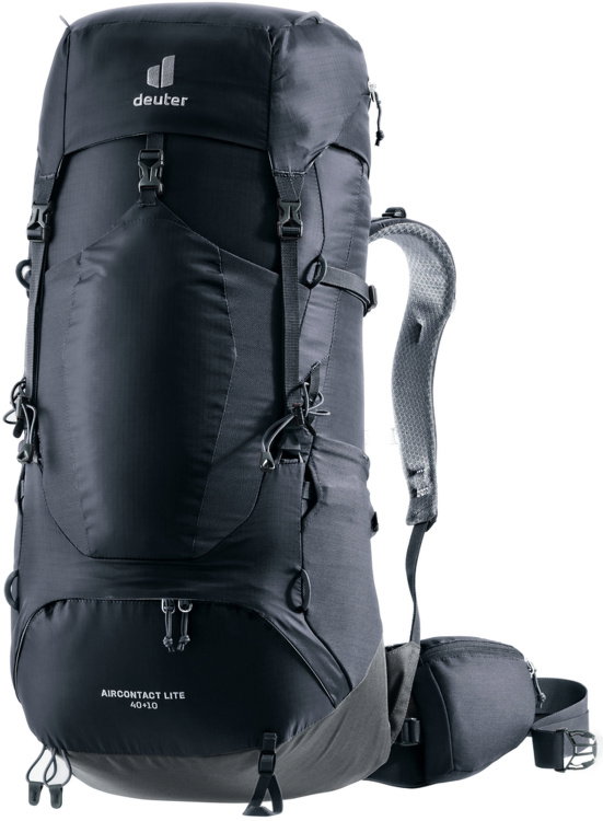 deuter Aircontact Lite 40+10 deuter Aircontact Lite 40+10 Farbe / color: black-graphite ()