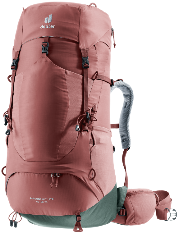 deuter Aircontact Lite 45+10 SL deuter Aircontact Lite 45+10 SL Farbe / color: caspia-ivy ()