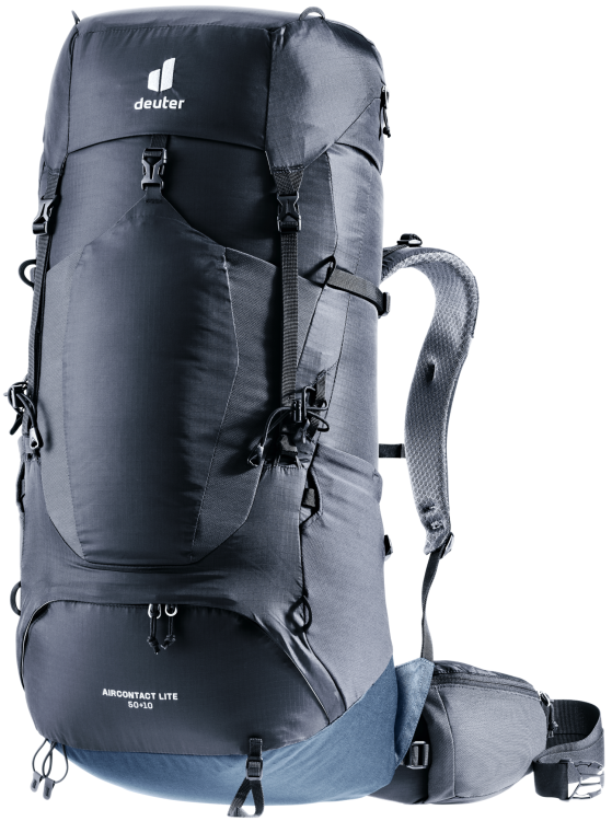 deuter Aircontact Lite 50+10 deuter Aircontact Lite 50+10 Farbe / color: black-marine ()