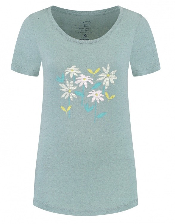 Blue Loop Originals Denimcel Spring Garden T-Shirt Women Blue Loop Originals Denimcel Spring Garden T-Shirt Women Farbe / color: agave green ()