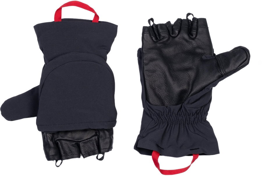 Details als Fingerhandschuhe / details as full-fingered gloves, Farbe/color: black_black