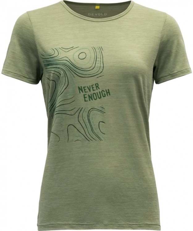 Devold Hellesylt Woman Tee Devold Hellesylt Woman Tee Farbe / color: lichen ()