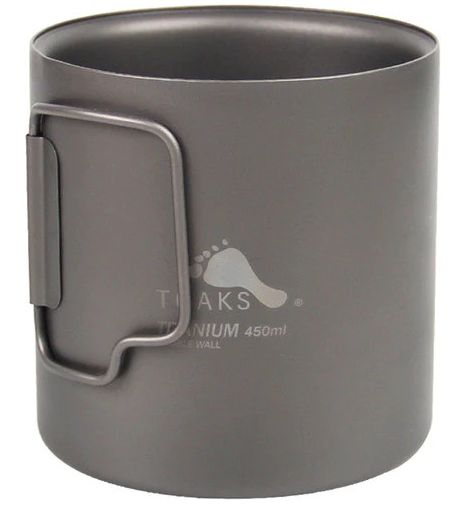 TOAKS Titanium 450ml Double Wall Cup TOAKS Titanium 450ml Double Wall Cup Details ()