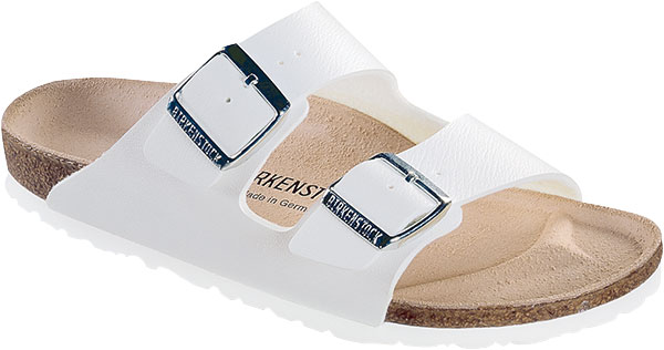 Birkenstock Arizona Birko Flor Birkenstock Arizona Birko Flor Farbe / color: white ()