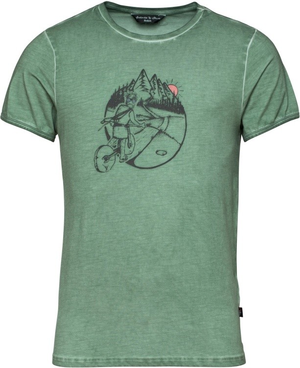 Chillaz Homo Mons Velo T-Shirt Chillaz Homo Mons Velo T-Shirt Farbe / color: green washed ()