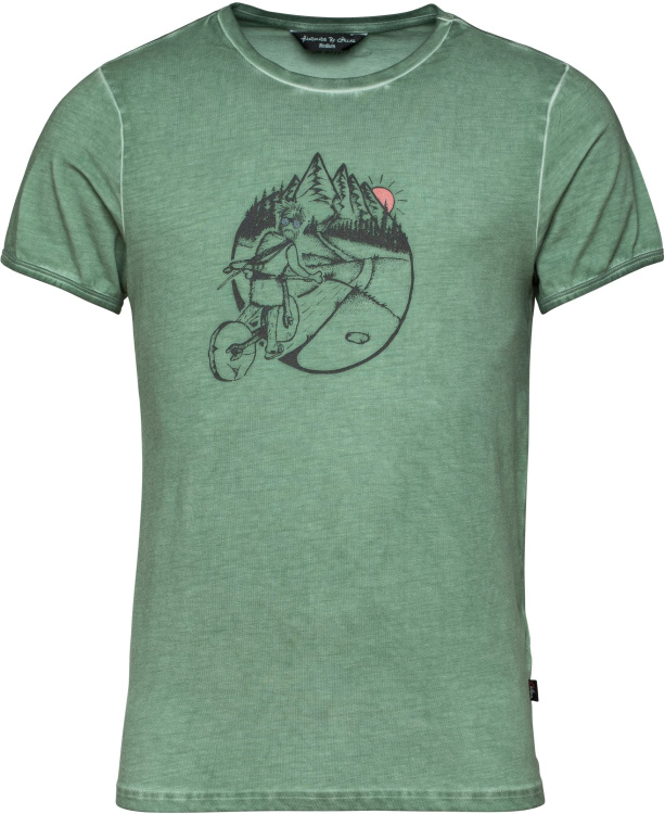 Chillaz Homo Mons Velo T-Shirt Chillaz Homo Mons Velo T-Shirt Farbe / color: green washed ()