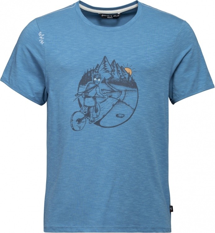 Chillaz Homo Mons Velo T-Shirt Chillaz Homo Mons Velo T-Shirt Farbe / color: blue ()