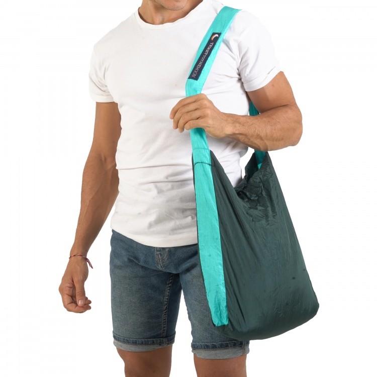 Ticket to the Moon Eco Bag Ticket to the Moon Eco Bag Farbe / color: dark green/turquoise ()