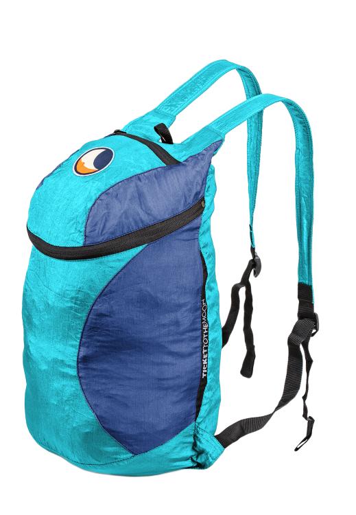 Ticket to the Moon Mini Backpack Ticket to the Moon Mini Backpack Farbe / color: turquoise/royal blue ()