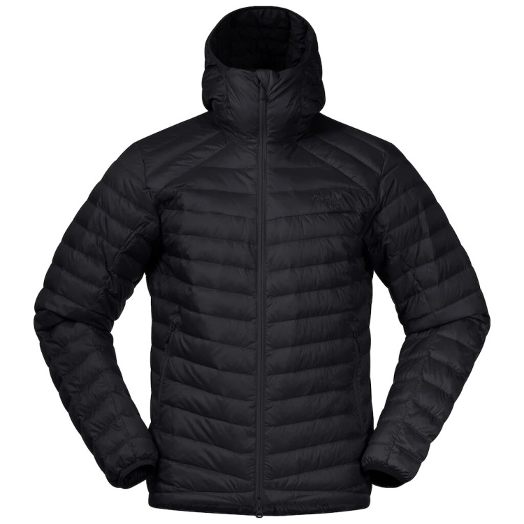 Bergans Roros Down Light Jacket w Hood Bergans Roros Down Light Jacket w Hood Farbe / color: black ()