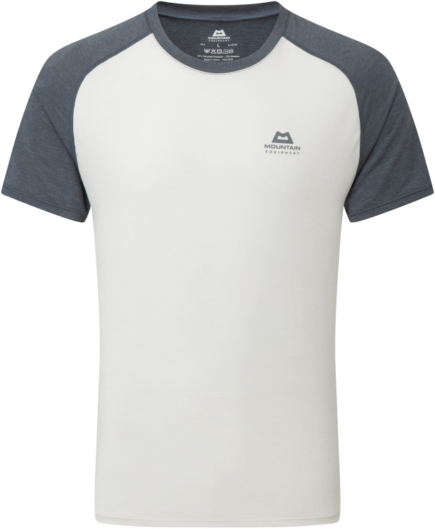 Mountain Equipment Nava Mens Crew Mountain Equipment Nava Mens Crew Farbe / color: glacier/flint grey ()
