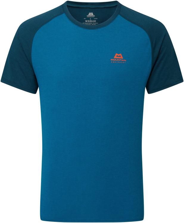 Mountain Equipment Nava Mens Crew Mountain Equipment Nava Mens Crew Farbe / color: mykonos blue/majolica blue ()