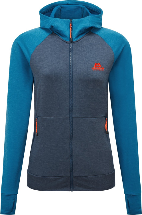 Mountain Equipment Endika Hooded Womens Jacket Mountain Equipment Endika Hooded Womens Jacket Farbe / color: dusk/mykonos blue ()