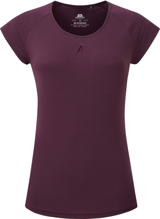 Mountain Equipment Equinox Womens Tee Mountain Equipment Equinox Womens Tee Farbe / color: blackberry ()