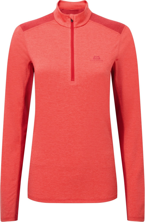 Mountain Equipment Nava LS Womens Zip-T Mountain Equipment Nava LS Womens Zip-T Farbe / color: hibiscus/capsicum red ()