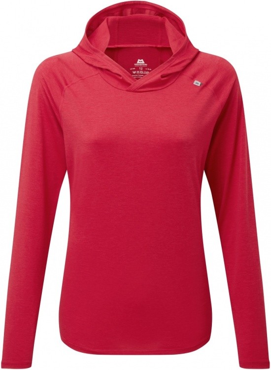Mountain Equipment Glace Womens Hooded Top Mountain Equipment Glace Womens Hooded Top Farbe / color: capsicum red ()