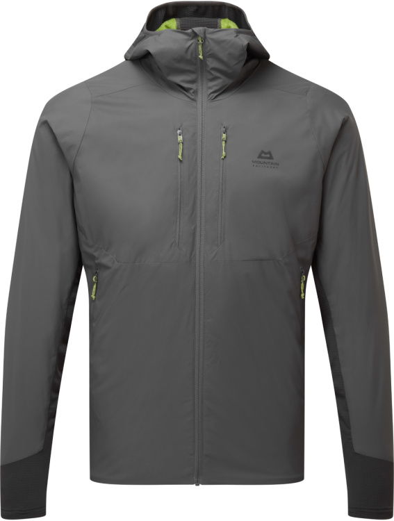 Mountain Equipment Switch Pro Hooded Jacket Men Mountain Equipment Switch Pro Hooded Jacket Men Farbe / color: anvil grey ()