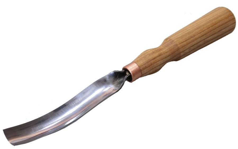 BeaverCraft Hohlmeissel Long Bent Gouge BeaverCraft Hohlmeissel Long Bent Gouge G7L22 ()