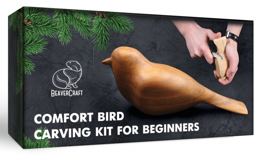 BeaverCraft Schnitzset Comfort Bird BeaverCraft Schnitzset Comfort Bird  ()