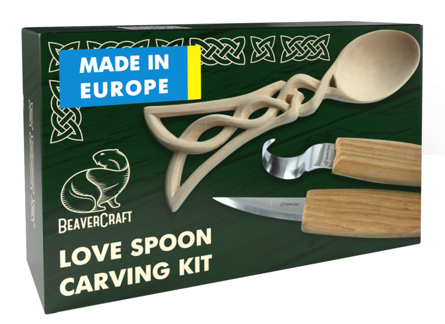 BeaverCraft Schnitzset Celtic Spoon BeaverCraft Schnitzset Celtic Spoon  ()