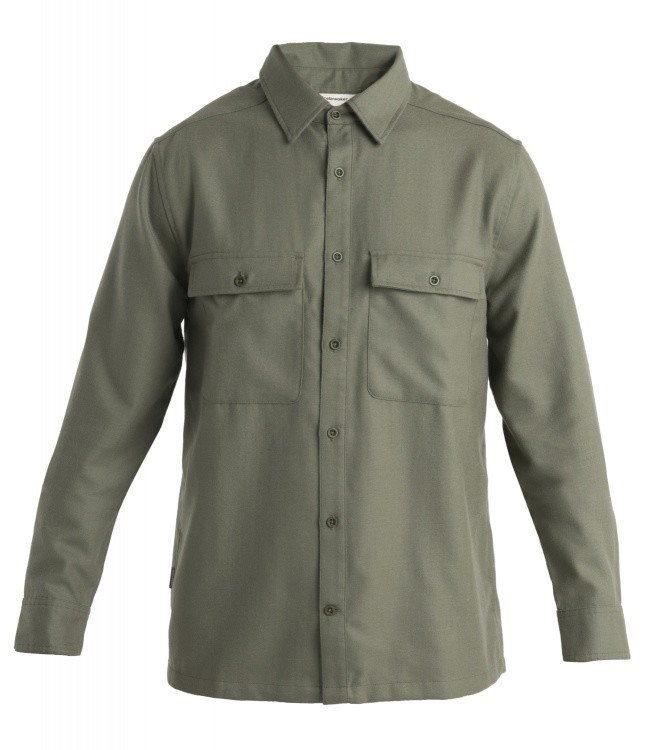 Icebreaker Dawnder LS Flannel Shirt Icebreaker Dawnder LS Flannel Shirt Farbe / color: loden ()