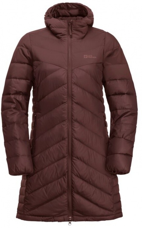 Jack Wolfskin Tundra Down Coat Women Jack Wolfskin Tundra Down Coat Women Farbe / color: dark maroon ()