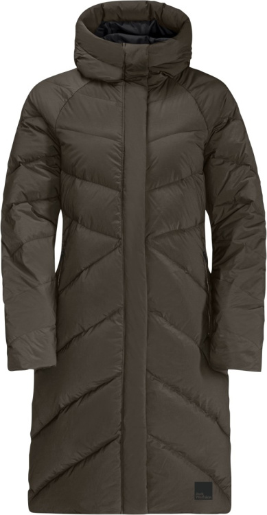 Jack Wolfskin Marienplatz Coat Women Jack Wolfskin Marienplatz Coat Women Farbe / color: cold coffee ()