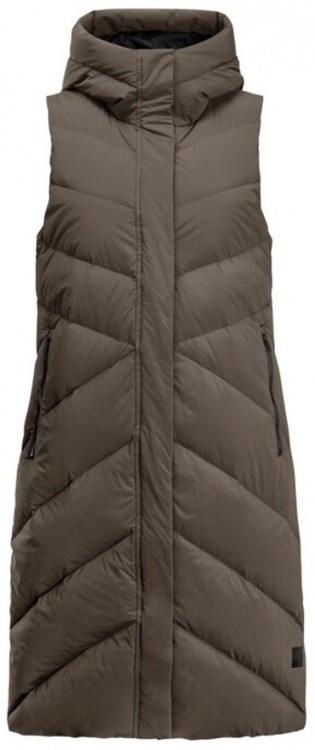 Jack Wolfskin Marienplatz Vest Women Jack Wolfskin Marienplatz Vest Women Farbe / color: cold coffee ()