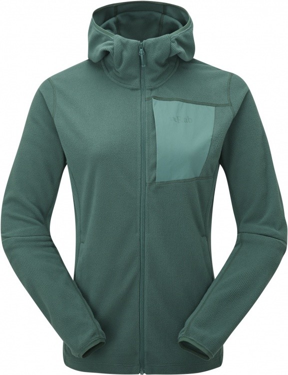 Rab Tecton Hoody Women Rab Tecton Hoody Women Farbe / color: green slate ()