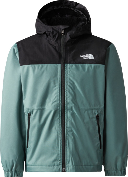 The North Face Boys Warm Storm Rain Jacket The North Face Boys Warm Storm Rain Jacket Farbe / color: dark sage ()