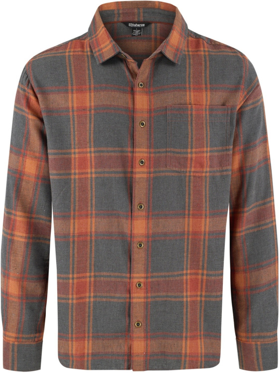 Sherpa Adventure Gear Batsa Eco Long Sleeve Shirt Sherpa Adventure Gear Batsa Eco Long Sleeve Shirt Farbe / color: clay red plaid ()