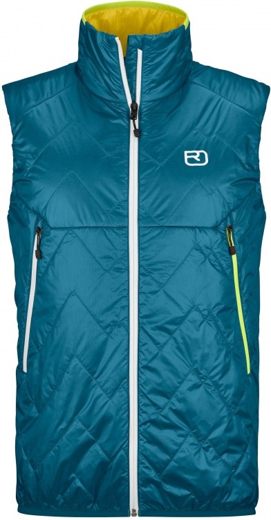 Ortovox Swisswool Piz Vial Vest Men Ortovox Swisswool Piz Vial Vest Men Farbe / color: petrol blue ()