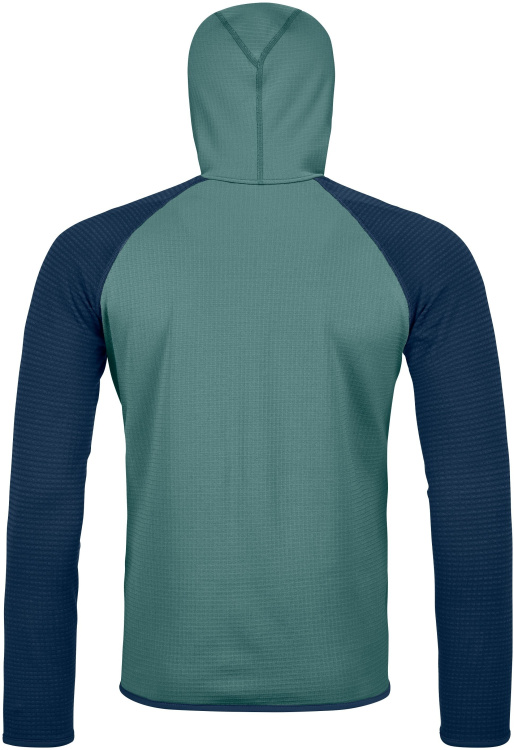 Ortovox Fleece Grid Plus Classic Knit Hoody Men Ortovox Fleece Grid Plus Classic Knit Hoody Men Rückansicht / back view ()