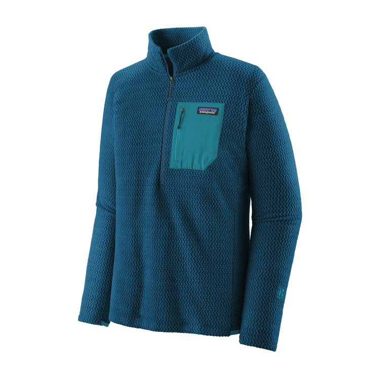 Patagonia Mens R1 Air Zip Neck Patagonia Mens R1 Air Zip Neck Farbe / color: lagom blue ()