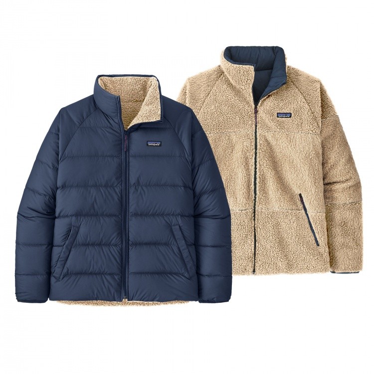 Patagonia Mens Reversible Silent Down Jacket Patagonia Mens Reversible Silent Down Jacket Farbe / color: new navy ()