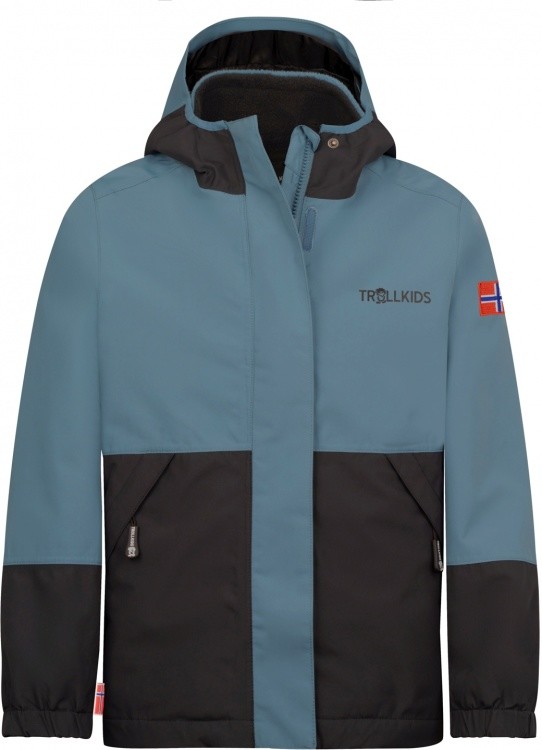 Trollkids Kids Kjerak 3in1 Jacket Trollkids Kids Kjerak 3in1 Jacket Farbe / color: steel blue/black ()