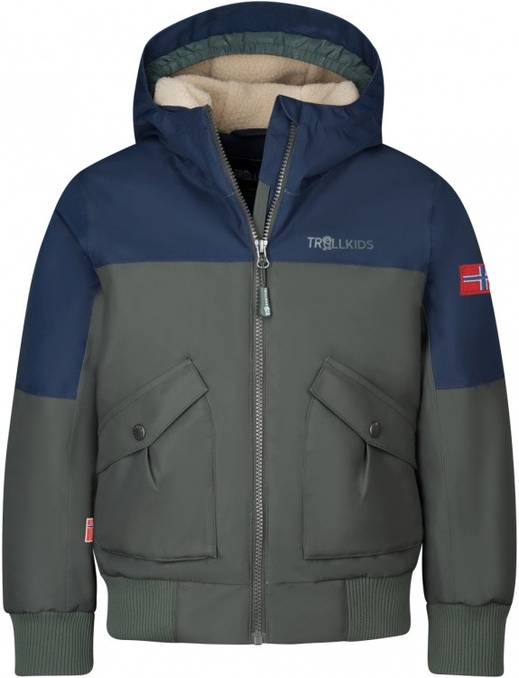 Trollkids Kids Grimstad Jacket Trollkids Kids Grimstad Jacket Farbe / color: navy/ivy/desert ()