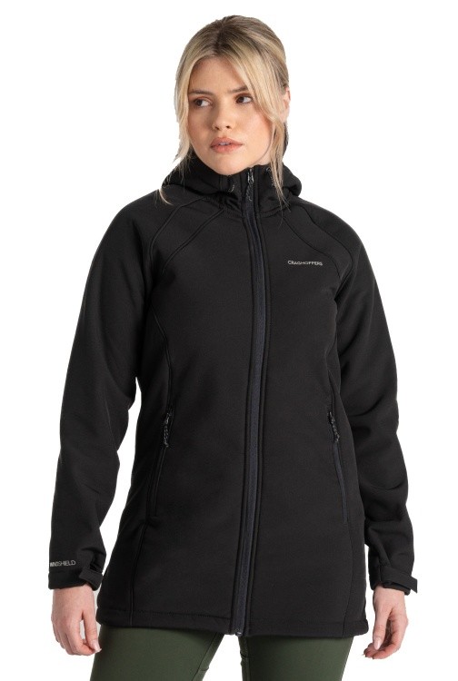 Craghoppers Gwen Hooded Jacket Women Craghoppers Gwen Hooded Jacket Women Farbe / color: black ()