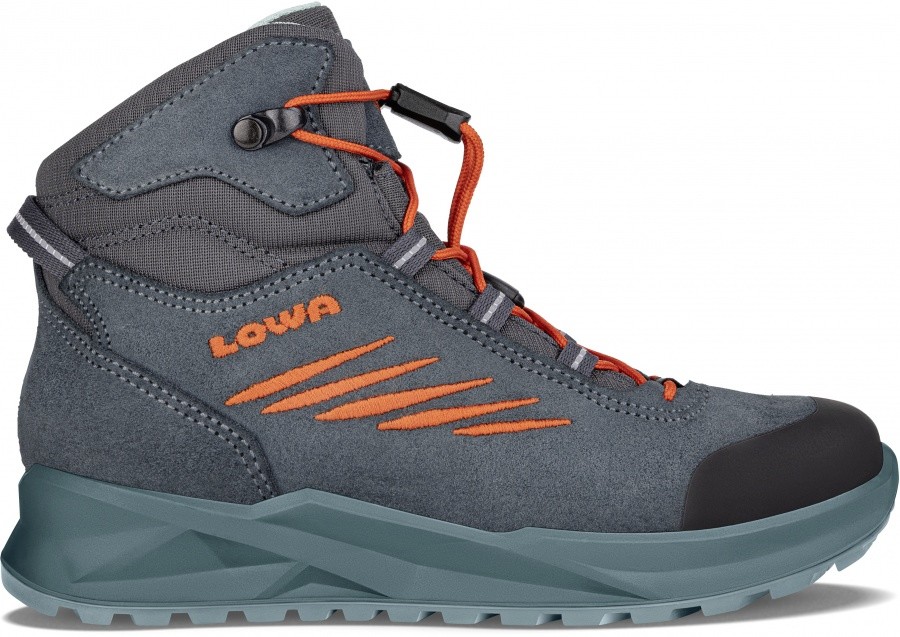 LOWA Callisto GTX Mid Junior LOWA Callisto GTX Mid Junior Farbe / color: stahlblau/flame ()