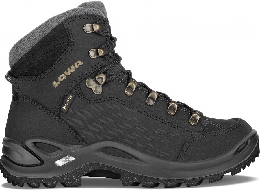 LOWA Renegade Warm GTX Mid Women LOWA Renegade Warm GTX Mid Women Farbe / color: schwarz/champagner ()