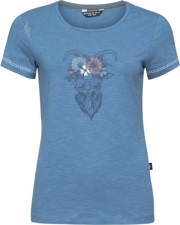 Chillaz Gandia Alps Love T-Shirt Women Chillaz Gandia Alps Love T-Shirt Women Farbe / color: blue ()
