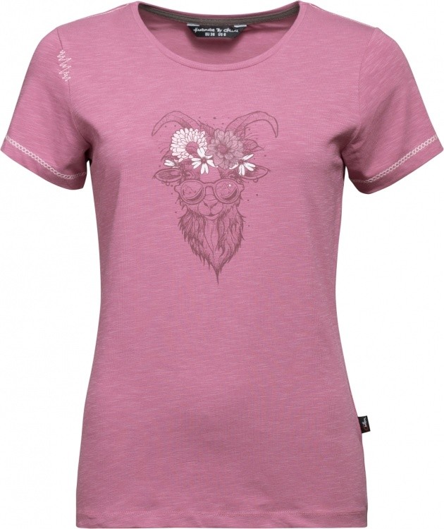 Chillaz Gandia Alps Love T-Shirt Women Chillaz Gandia Alps Love T-Shirt Women Farbe / color: bordeaux ()